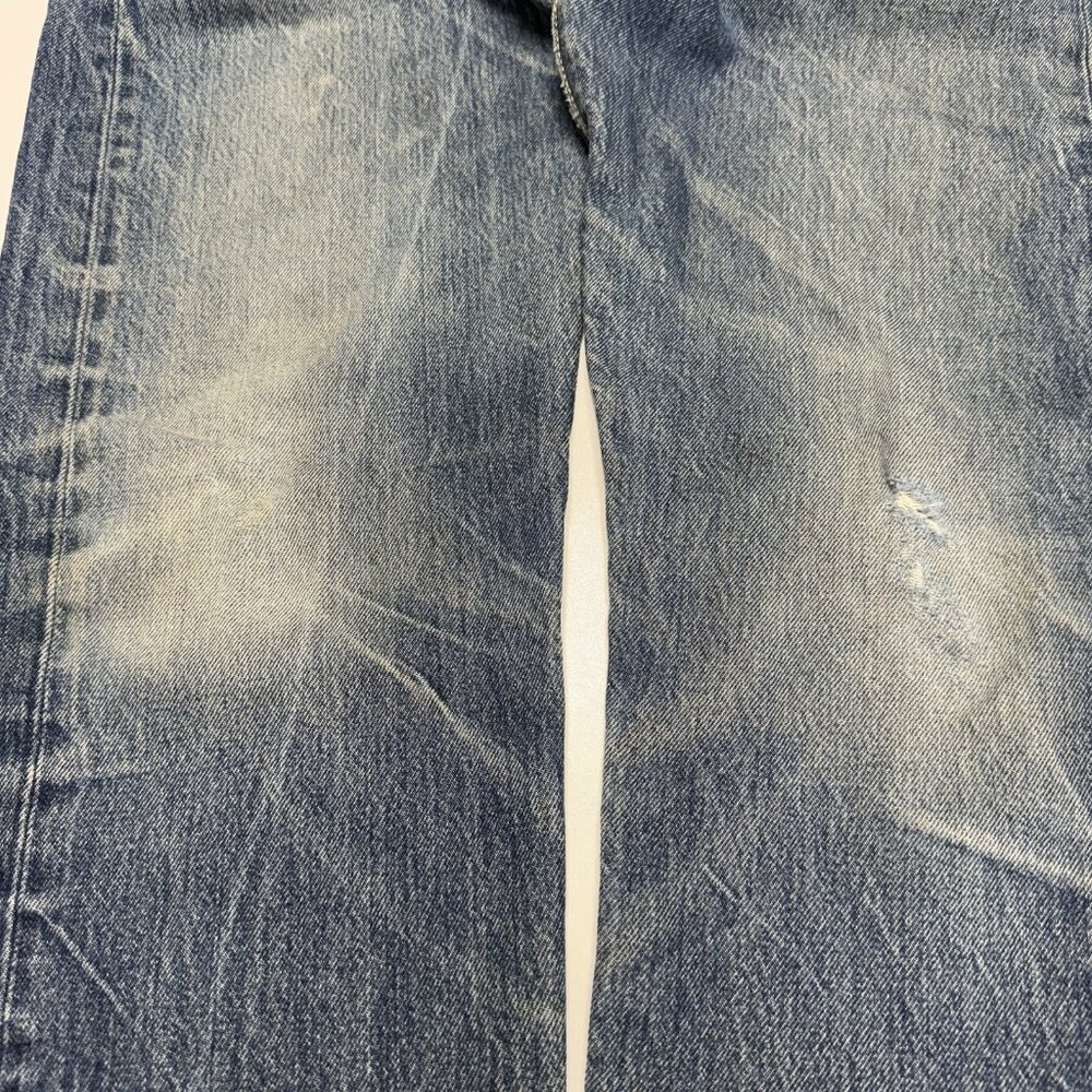 Levi's 501 Button Fly Jeans Mens 34x34 (32x30) - Picture 5 of 13